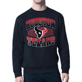 Houston Texans Starter Team Grit Graphic Fleece Pullover Sweatshirt Navy - NFL