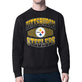 Pittsburgh Steelers Starter Team Grit Graphic Fleece Pullover Sweatshirt Black - NFL