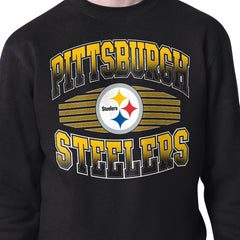 Pittsburgh Steelers Starter Team Grit Graphic Fleece Pullover Sweatshirt Black - NFL