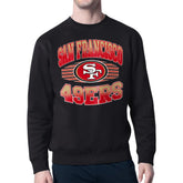 San Francisco 49ers Starter Team Grit Graphic Fleece Pullover Sweatshirt Black - NFL