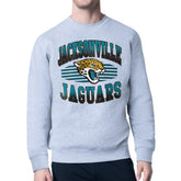 Jacksonville Jaguars Starter Team Grit Graphic Fleece Pullover Sweatshirt Heather Gray - NFL