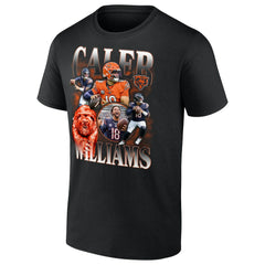 Caleb Williams Chicago Bears Notorious Graphic T-Shirt Black - NFL