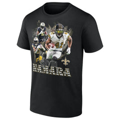 Alvin Kamara New Orleans Saints Notorious Graphic T-Shirt Black - NFL
