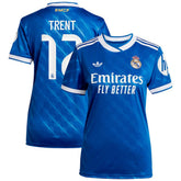 Adidas Trent Alexander-Arnold Real Madrid Women's 2025/26 Third Replica Player Jerseys - Blue