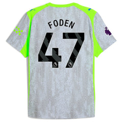 Puma Manchester City 2025/26 Third Jerseys - Green/Neon Green