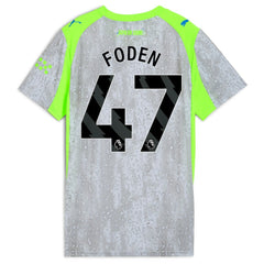 Puma Manchester City Women's 2025/26 Third Replica Jerseys - Green/Neon Green