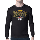Pittsburgh Pirates Starter Team Track Graphic Long Sleeve T-Shirt Sale