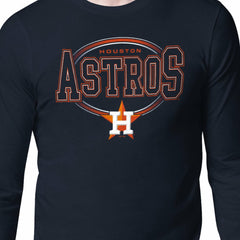 Houston Astros Starter Team Track Graphic Long Sleeve T-Shirt Online