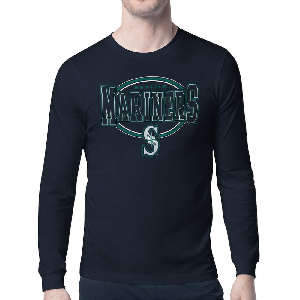 Seattle Mariners Starter Team Track Graphic Long Sleeve T-Shirt for sale