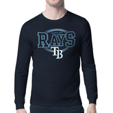 Tampa Bay Rays Starter Team Track Graphic Long Sleeve T-Shirt Online