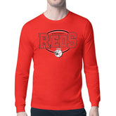 Cincinnati Reds Starter Team Track Graphic Long Sleeve T-Shirt Sale