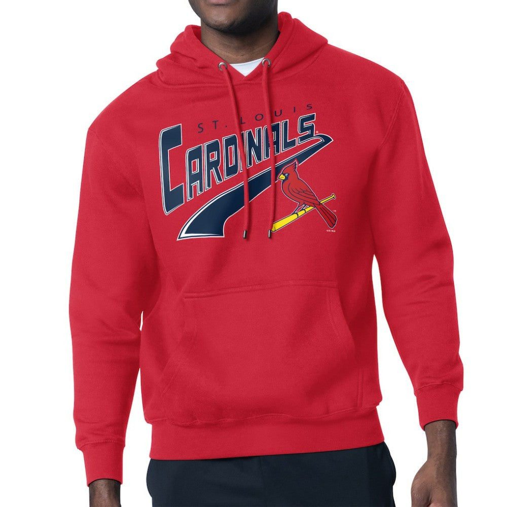 St. Louis Cardinals Starter Modern Tailsweep Fleece Tri-Blend Pullover Hoodie Online