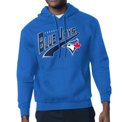 Toronto Blue Jays Starter Modern Tailsweep Fleece Tri-Blend Pullover Hoodie Lifestyle