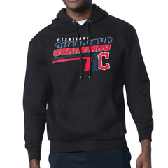 Cleveland Guardians Starter Logo Push Graphic Hoodie On Sale