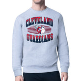 Cleveland Guardians Starter Team Grit Graphic Fleece Pullover Sweatshirt On Sale