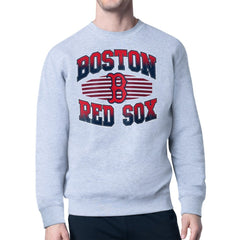 Boston Red Sox Starter Team Grit Graphic Fleece Pullover Sweatshirt Lifestyle
