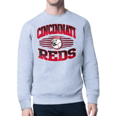 Cincinnati Reds Starter Team Grit Graphic Fleece Pullover Sweatshirt for sale