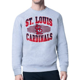 St. Louis Cardinals Starter Team Grit Graphic Fleece Pullover Sweatshirt On Sale