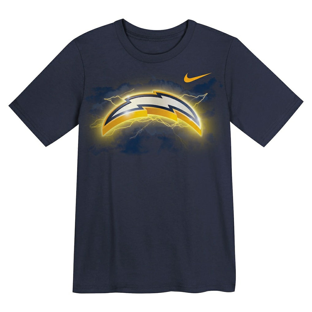Los Angeles Chargers Outerstuff Preschool Super Logo T-Shirt Navy - NFL