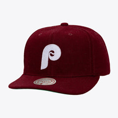 Philadelphia Phillies Vintage Fit Melton Wool Adjustable Hat Sale