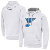 St. Louis Blues - Antigua Victory Pullover Hoodie White