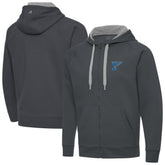 St. Louis Blues - Antigua Victory Full-Zip Hoodie Charcoal