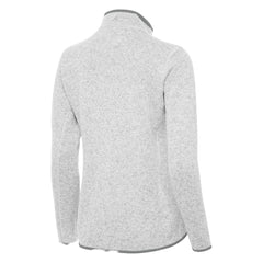 St. Louis Blues - Antigua Women's Fortune Half-Zip Pullover Heather Gray