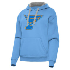 St. Louis Blues - Antigua Women's Victory Pullover Hoodie Blue