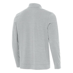 St. Louis Blues - Antigua Bright Quarter-Zip Pullover Heather Gray