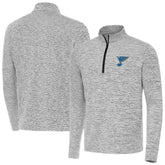 St. Louis Blues - Antigua Cause Quarter-Zip Jacket Black