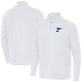 St. Louis Blues - Antigua Intent Quarter-Zip Top White