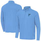 St. Louis Blues - Antigua Intent Quarter-Zip Top Blue