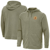 Boston Bruins Antigua Effortless Full-Zip Hoodie Olive