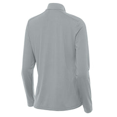 St. Louis Blues - Antigua Women's Intent Quarter-Zip Pullover Gray