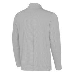 Boston Bruins Antigua Twine Quarter-Zip Pullover Gray