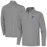 St. Louis Blues - Antigua Twine Quarter-Zip Pullover Black