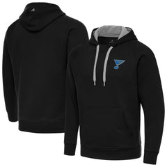 St. Louis Blues - Antigua Victory Pullover Hoodie Black