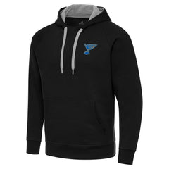 St. Louis Blues - Antigua Victory Pullover Hoodie Black