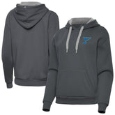 St. Louis Blues - Antigua Women's Victory Pullover Hoodie Charcoal