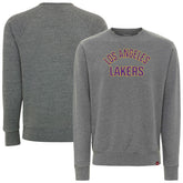 NBA - Los Angeles Lakers Sportiqe Unisex Genuine Issue Collection Biltmore Sweatshirt - Gray