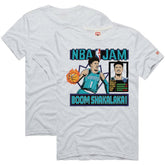 NBA - LaMelo Ball Charlotte Hornets Homage Unisex NBA Jam Tri-Blend T-Shirt - White