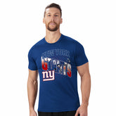 New York Giants MSX by Michael Strahan Performance T-Shirt Royal - NFL