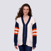 Houston Astros Lusso Women's Shyla Knit V-Neck Full-Zip Sweater Sale