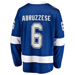 Nick Abruzzese Tampa Bay Lightning - Fanatics Home Breakaway Jersey Blue