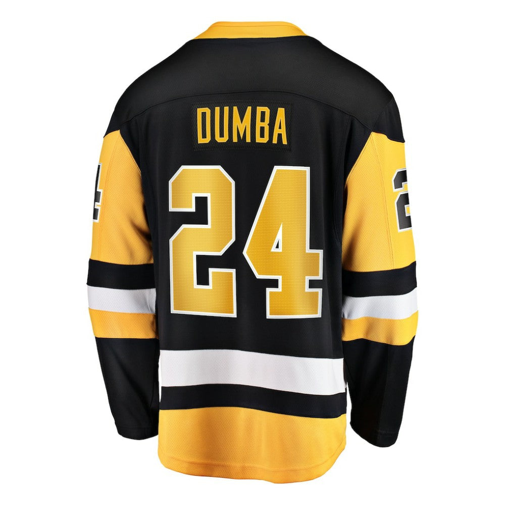 Matt Dumba Pittsburgh Penguins Fanatics Home Breakaway Jersey - Black | NHL Jerseys