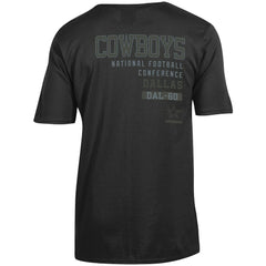 Dallas Cowboys Champion Tonal Logo T-Shirt Black - NFL