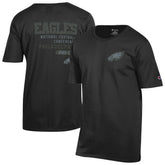 Philadelphia Eagles Champion Tonal Logo T-Shirt Black - NFL