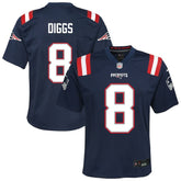 Stefon Diggs New England Patriots Youth Team Game Jersey Navy - Nike