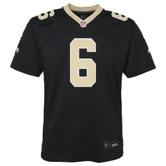 Tyler Shough New Orleans Saints Youth Team Game Jersey Black - Nike