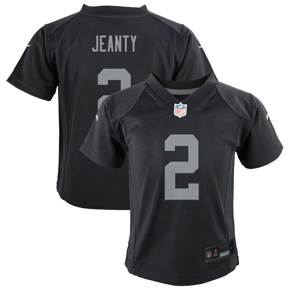 Ashton Jeanty Las Vegas Raiders Preschool Team Player Game Jersey Black - Nike